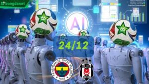 Siêu máy tính dự đoán bóng đá ngày 24/12 tâm điểm Fenerbahce gặp Besiktas JK