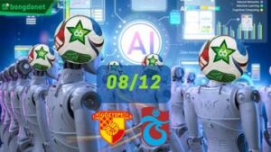 Siêu máy tính dự đoán bóng đá ngày 8 tháng 12 tâm điểm Goztepe gặp Trabzonspor