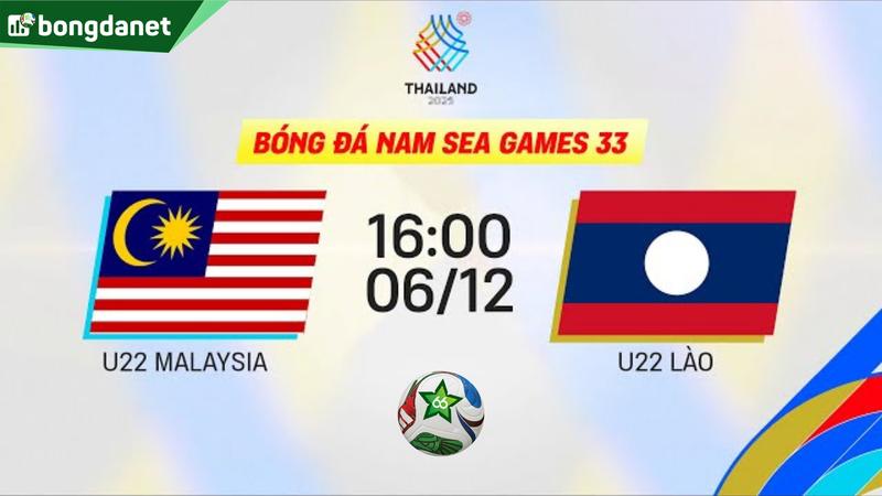 Nhận định trận đấu Malaysia U22 vs Laos U22