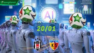 Siêu máy tính dự đoán bóng đá ngày 20/01/2026 tâm điểm Besiktas JK gặp Kayserispor