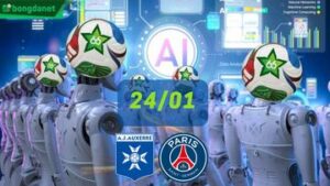 Siêu máy tính dự đoán bóng đá ngày 24/01/2026 tâm điểm Auxerre gặp Paris Saint Germain