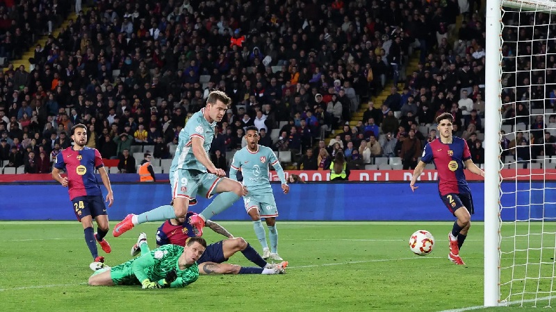 Atletico Madrid vs Barcelona có trận đối đầu vào 05/04