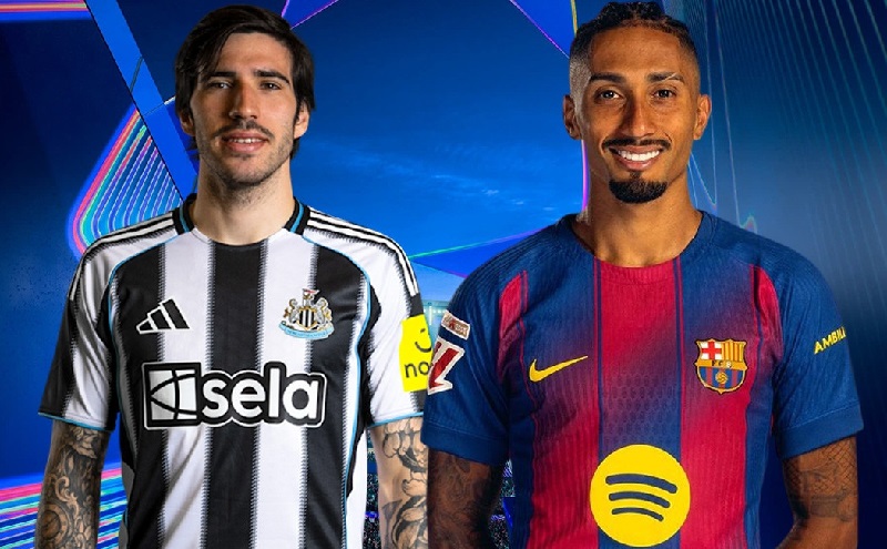 Barcelona vs Newcastle United đối đầu nhau ngày 19/03/2026