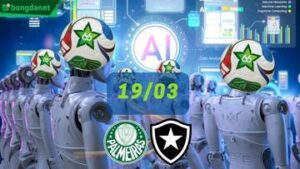 Siêu máy tính dự đoán bóng đá ngày 19/03 tâm điểm đội Palmeiras gặp đội Botafogo (RJ)