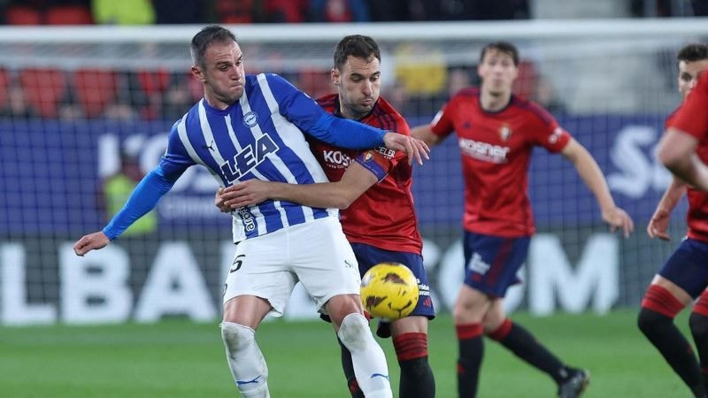 Alaves vs Osasuna đối đầu khiến người hâm mộ quan tâm