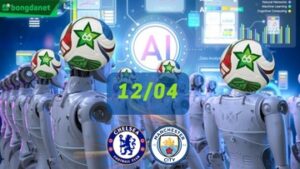 Siêu máy tính dự đoán bóng đá ngày 12/04 tâm điểm đội Chelsea gặp đội Manchester City