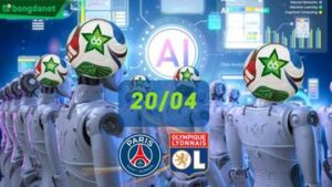 Siêu máy tính dự đoán bóng đá ngày 20/04 tâm điểm đội Paris Saint Germain gặp đội Lyonnais