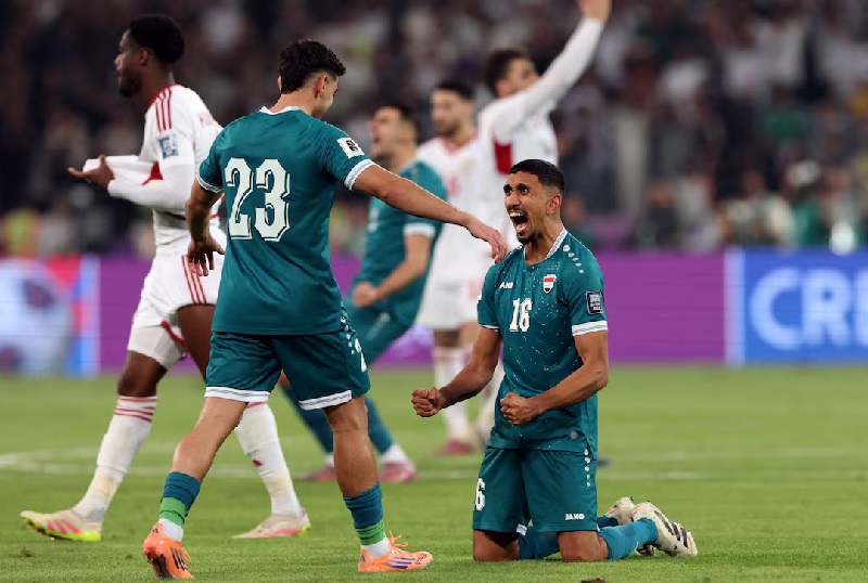 Iraq vs UAE là trận cầu quyết định tấm vé đi tiếp tại Vòng loại World Cup