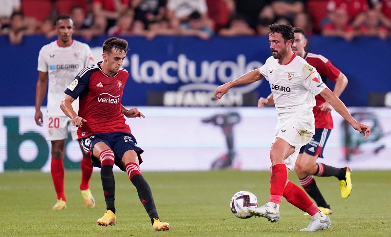 Osasuna vs Sevilla có trận đối đầu hấp dẫn