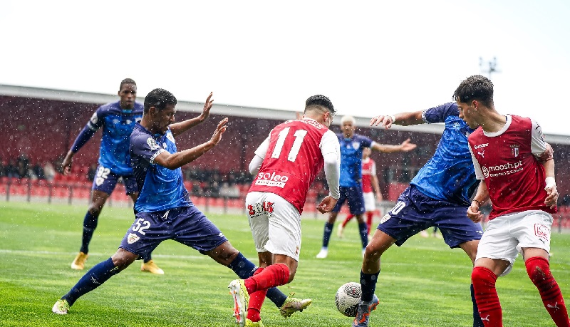 Santa Clara vs Sporting Braga đối đầu nhau 