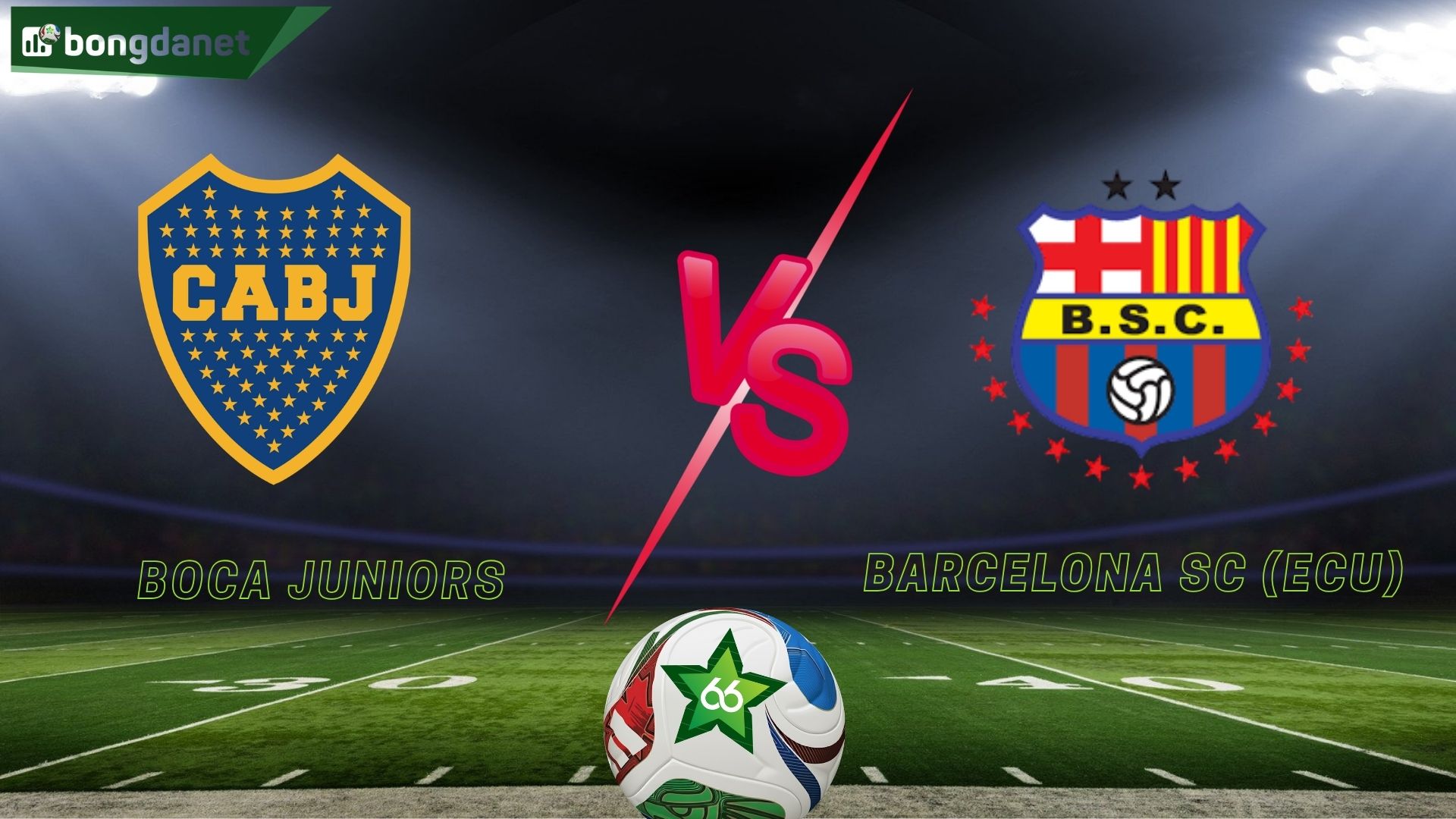 Boca Juniors vs Barcelona SC (ECU)