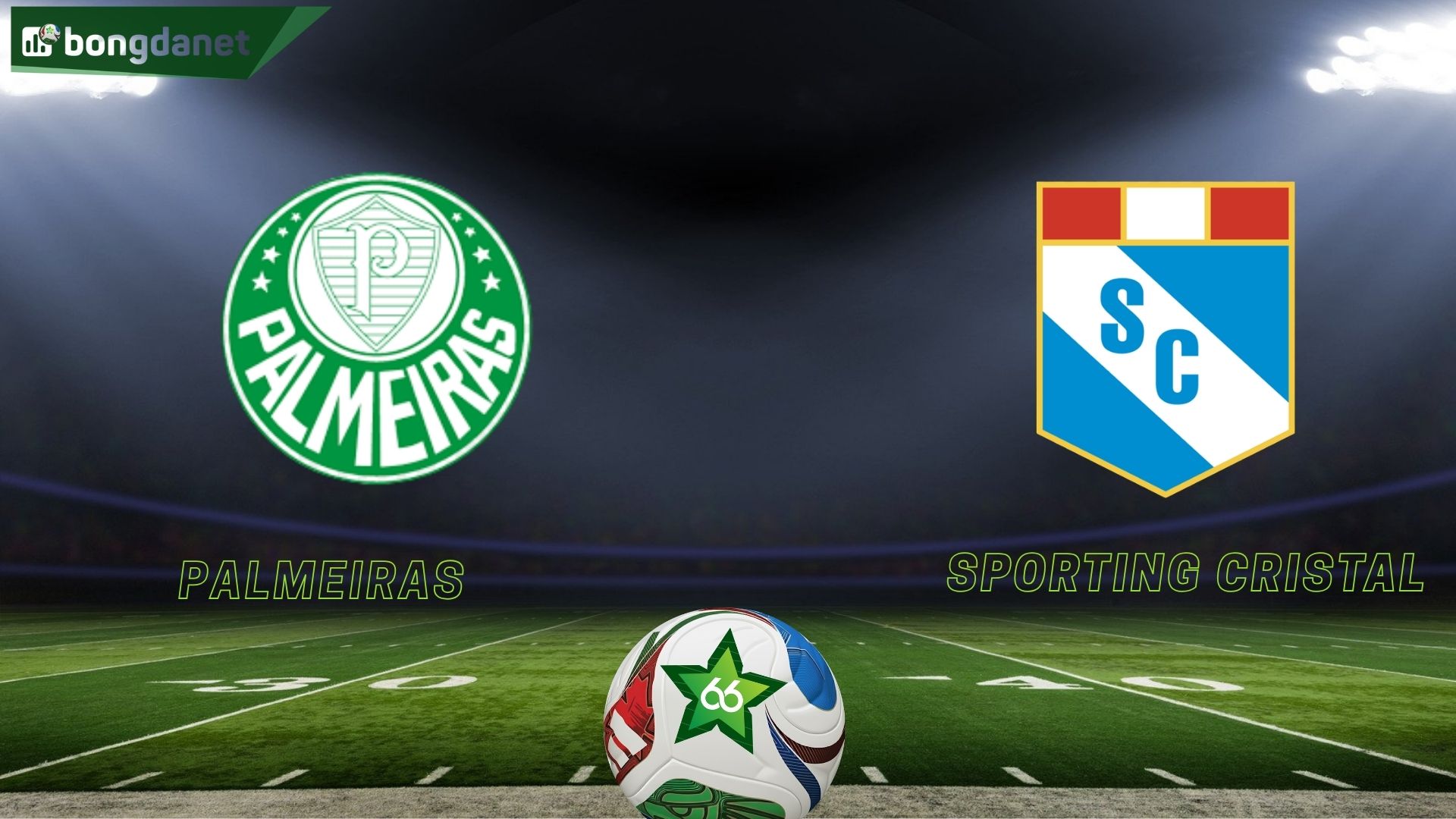 Palmeiras vs Sporting Cristal,