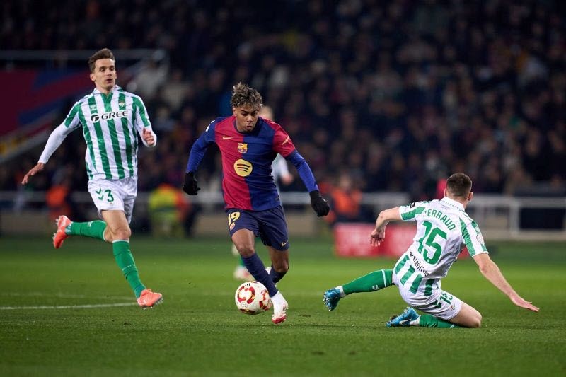 Barcelona vs Real Betis là trận đối đầu đẳng cấp